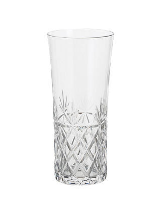 Royal Brierley Bruce Vase, H20cm, Clear