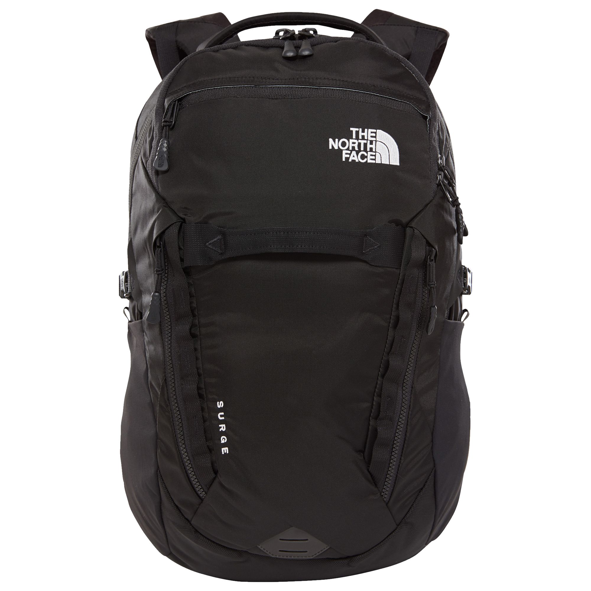 The North Face Surge Backpack, Black at John Lewis & Partners