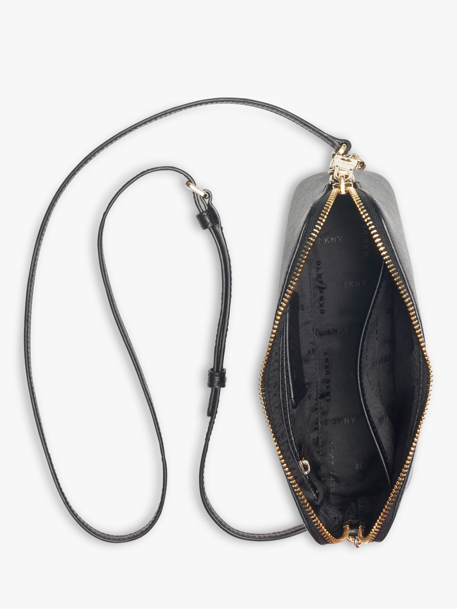 Buy DKNY Black Bryant Dome Leather Cross Body Bag from the Next UK online  shop