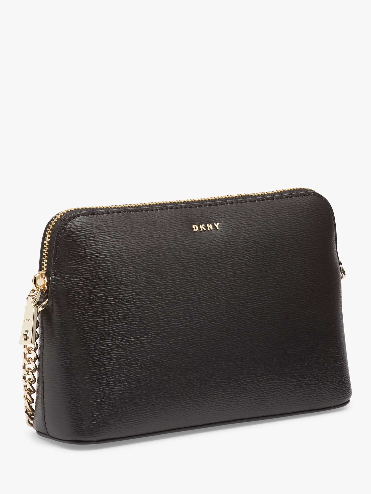 Buy DKNY Bryant Dome Leather Cross Body Bag Online at johnlewis.com