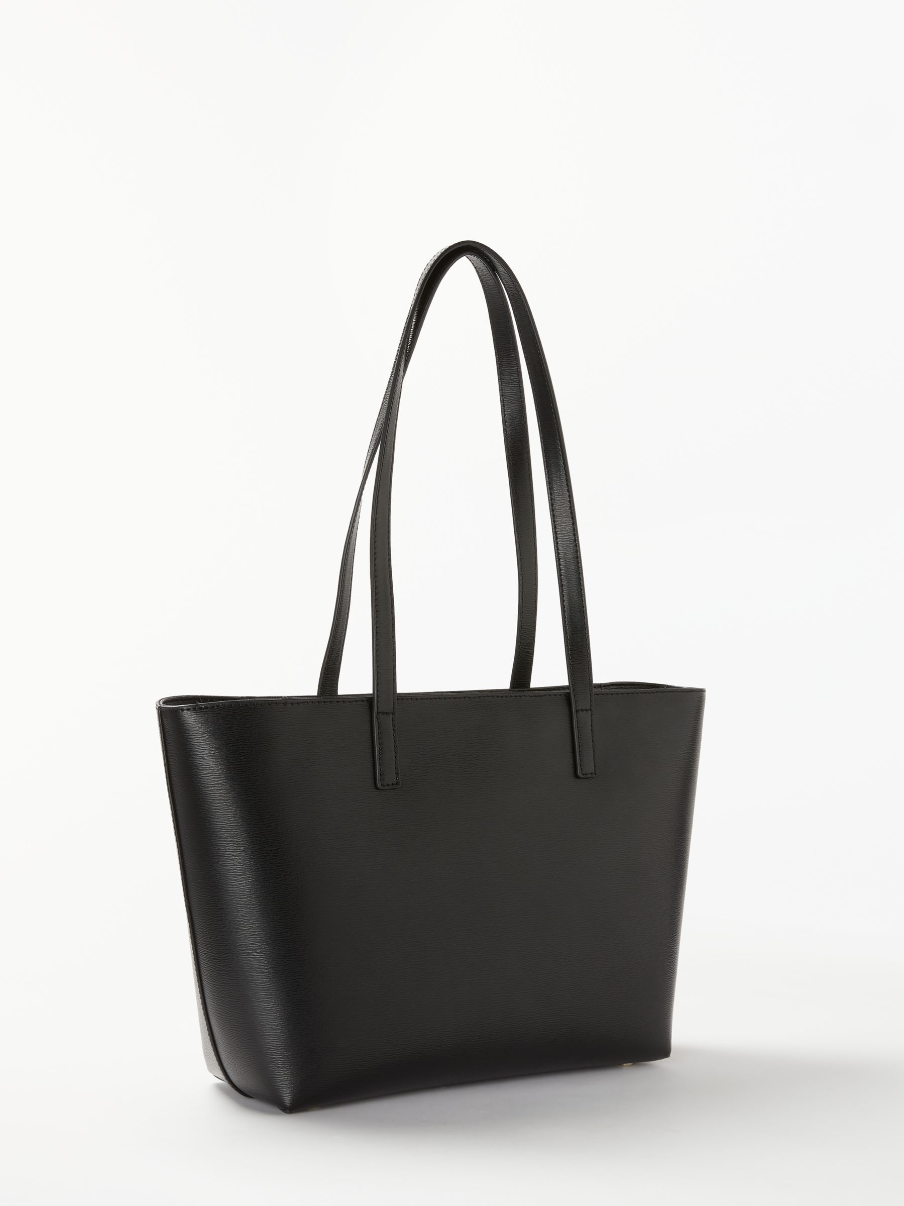 DKNY Bryant Medium Leather Tote Bag, Black