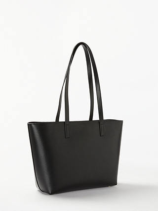 DKNY Bryant Medium Leather Tote Bag, Black 
