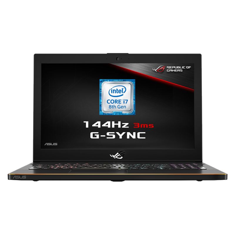 ASUS ROG Zephyrus GM501GS-EI003T Laptop, Intel Core i7, 16GB RAM, 1TB HDD + 256GB SSD, NVIDIA GeForce GTX 1070, 15.6” 144Hz, Black