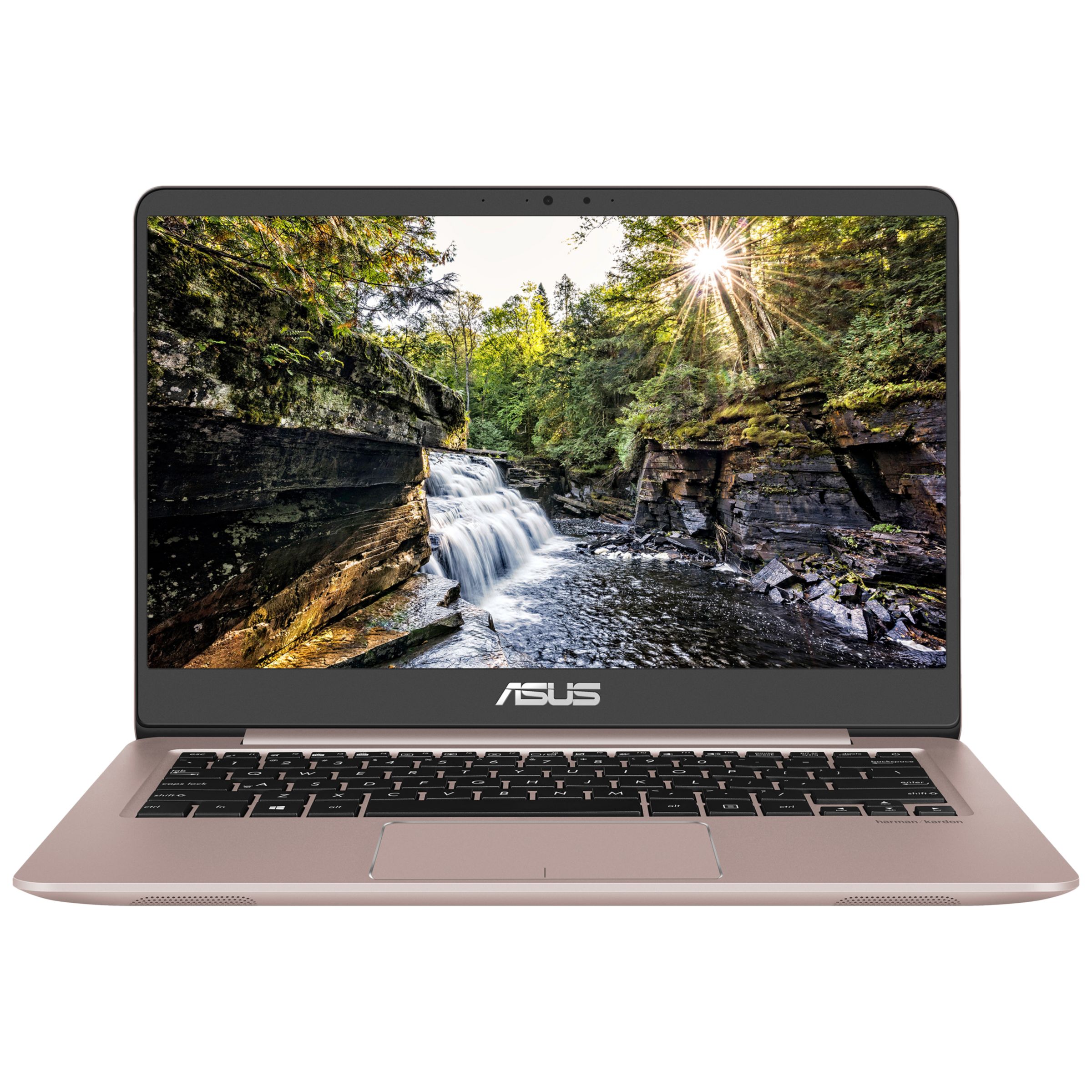 ASUS ZenBook UX410UA-GV547T Laptop, Intel Core i3, 4GB RAM, 256GB SSD, 14”, Full HD, Rose Gold