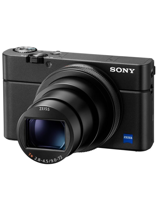 Sony Cyber-shot DSC-RX100 VI Camera, 4K, 20.1MP, 8x Optical Zoom, Wi-Fi, Bluetooth, NFC, OLED EVF, 3" Tiltable Touch Screen