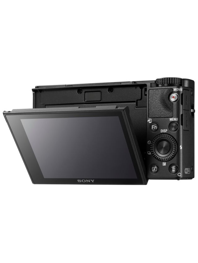 Sony Cyber-shot DSC-RX100 VI Camera, 4K, 20.1MP, 8x Optical Zoom, Wi-Fi, Bluetooth, NFC, OLED EVF, 3" Tiltable Touch Screen