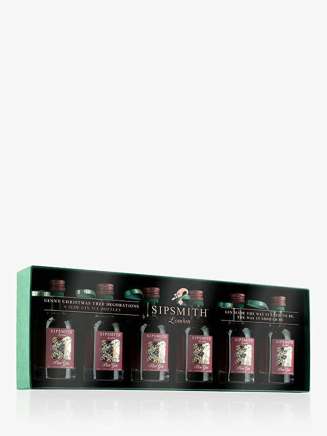 Sipsmith Sloe Gin Baubles, Set of 6, 30cl
