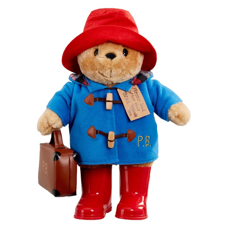 Paddington Bear with Boots and Suitcase Soft Toy, Large