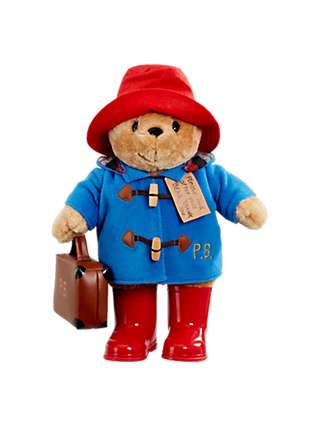 Paddington Bear with Boots and Suitcase Soft Toy, Large