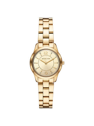 Michael Kors Women's Runway Bracelet Strap Watch, Gold MK6590