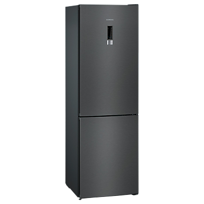 Siemens KG36NXX3AG Freestanding Fridge Freezer, A++ Energy Rating, 60cm Wide, Black