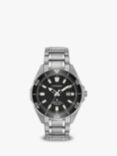 Citizen BN0200-56E Men's ProMaster Eco-Drive Date Bracelet Strap Watch, Silver/Black
