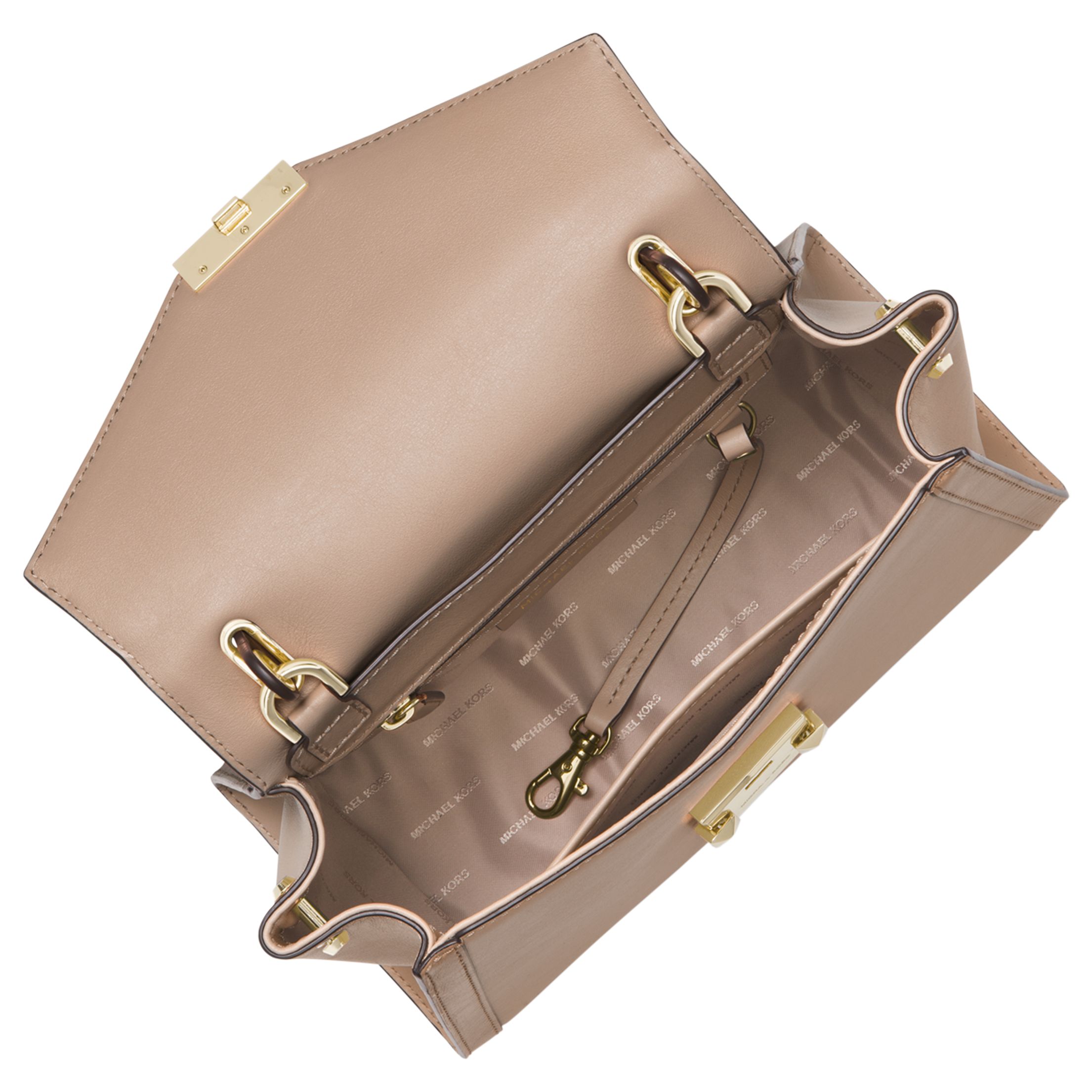 michael michael kors whitney medium leather satchel