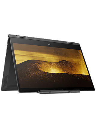 HP ENVY x360 13-ag0999na Convertible Laptop, AMD Ryzen 5, 8GB RAM, 256GB NVMe SSD, 13.3” Full HD Touchscreen, Dark Ash