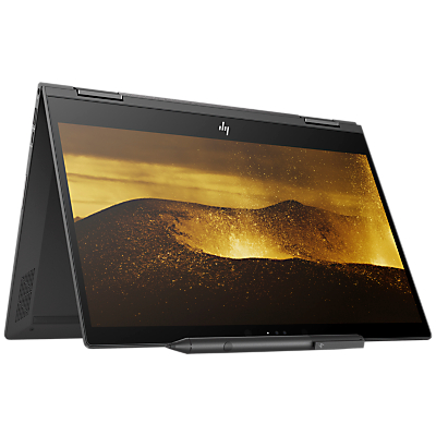 HP ENVY x360 13-ag0998na Convertible Laptop, AMD Ryzen 7, 8GB RAM, 512GB SSD, 13.3, Full HD Touchscreen, Dark Ash Silver, with HP Tilt Pen Stylus