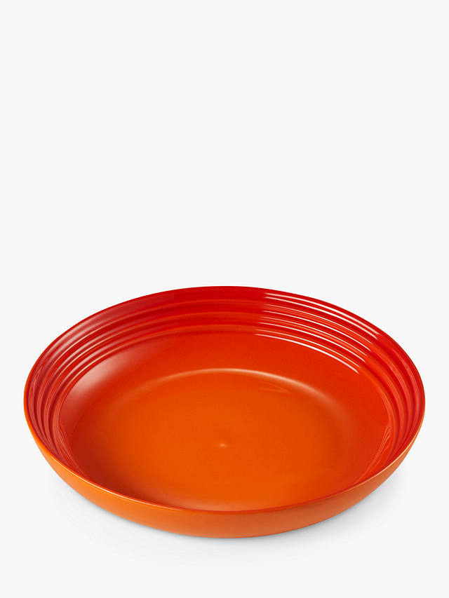 Le Creuset Stoneware Pasta Bowl, 21.7cm, Volcanic