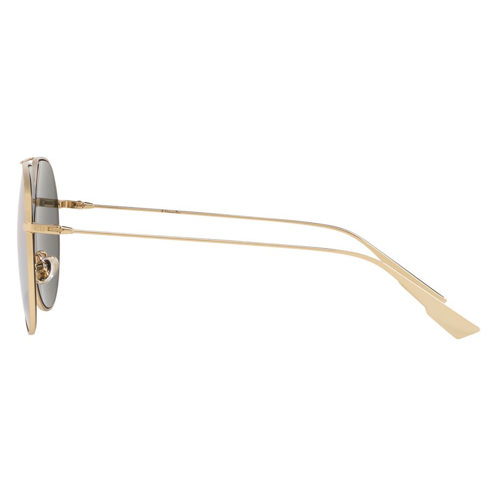 Dior DiorStellaire3 Women's Aviator Sunglasses, Gold/Mirror Grey
