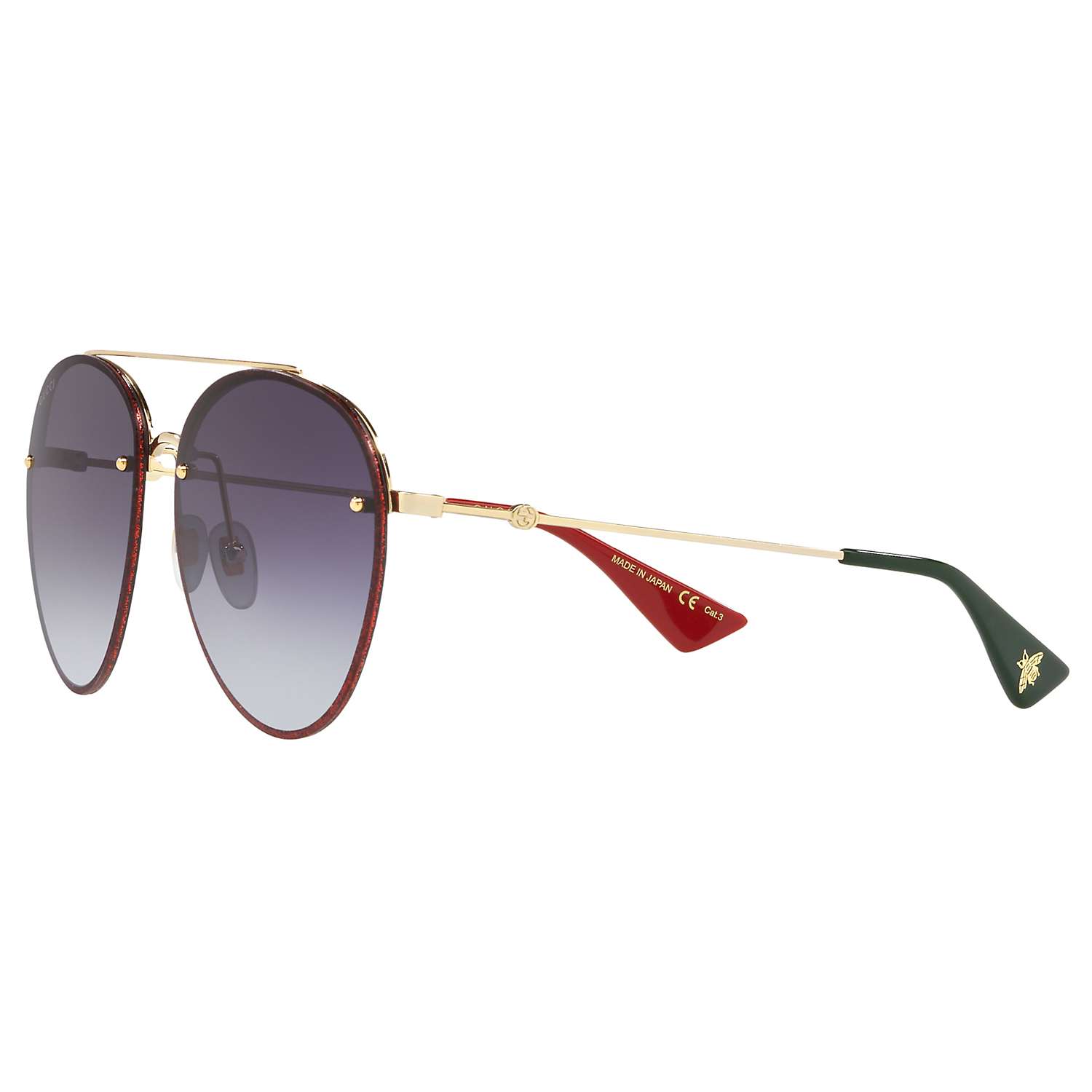 Buy Gucci GG0351S Women's Aviator Sunglasses Online at johnlewis.com