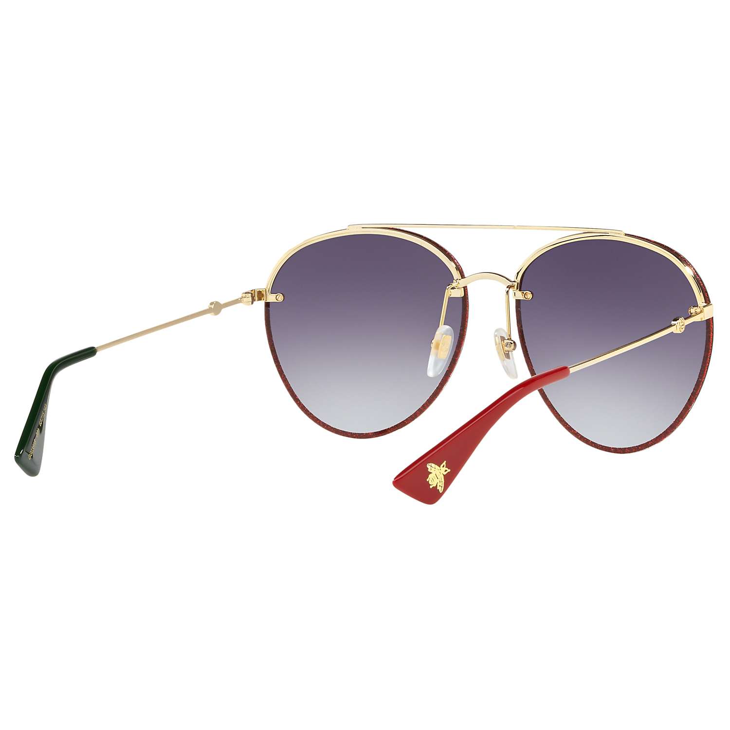 Buy Gucci GG0351S Women's Aviator Sunglasses Online at johnlewis.com
