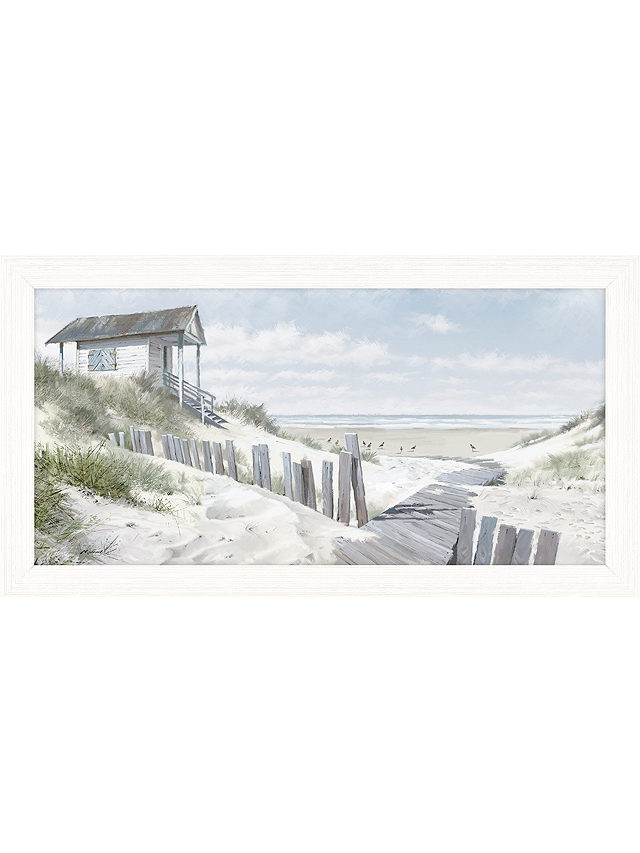 Richard Macneil - Pathway To The Beach Framed Print, 27 x 47cm
