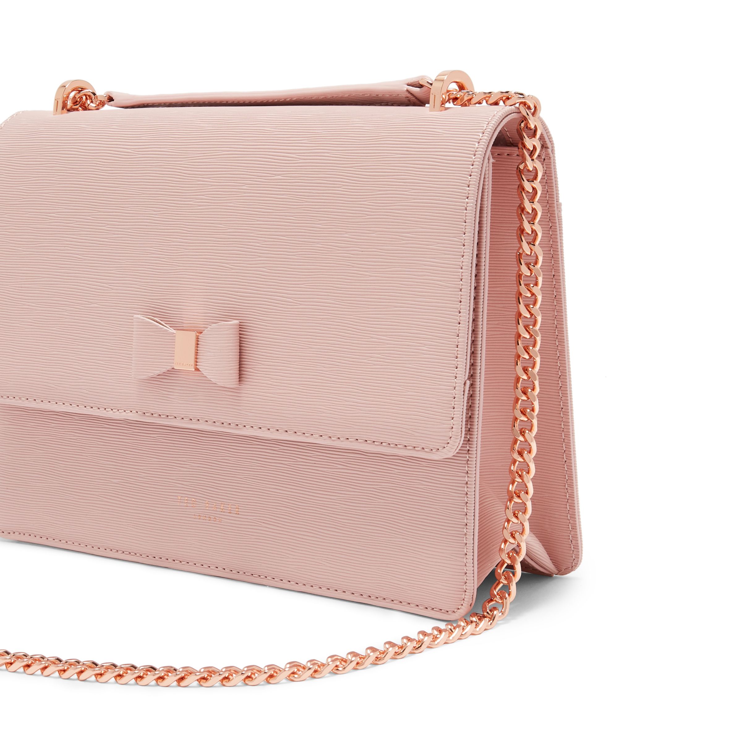 Ted Baker Delila Bow Leather Cross Body Bag