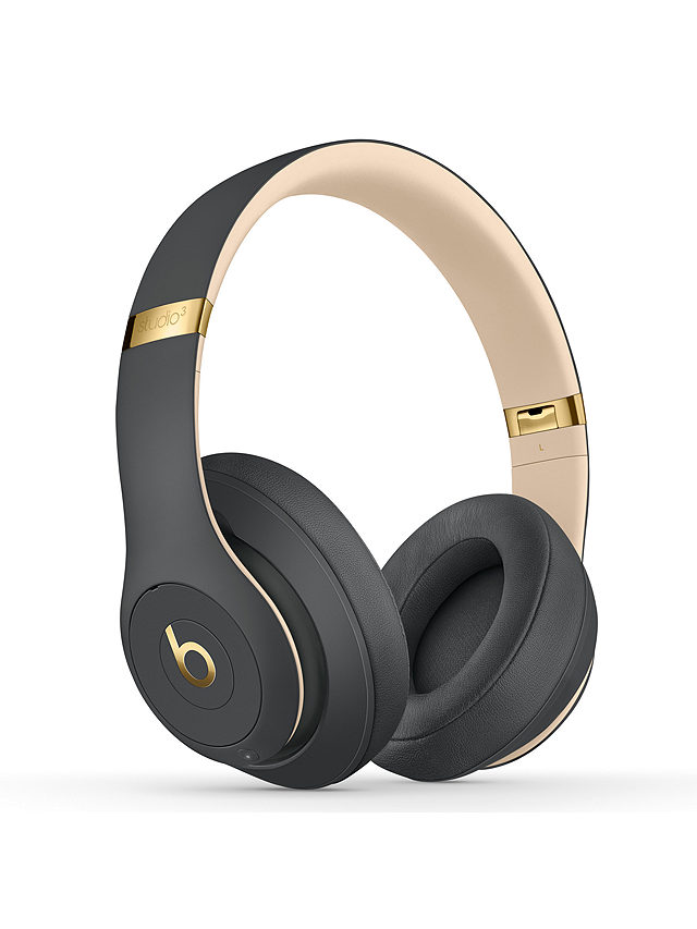 Beats Studio³  Wireless Bluetooth Over-Ear Headphones with Pure Adaptive Noise Cancelling & Mic/Remote, Shadow Grey