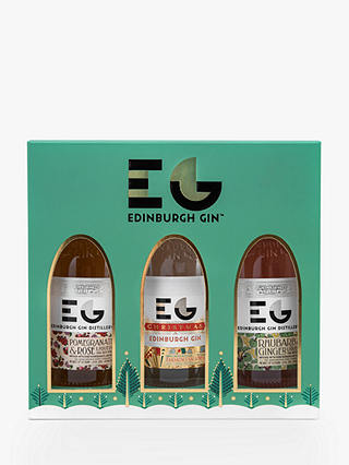 Edinburgh Gin 3x Christmas Liqueurs, 3x 20cl