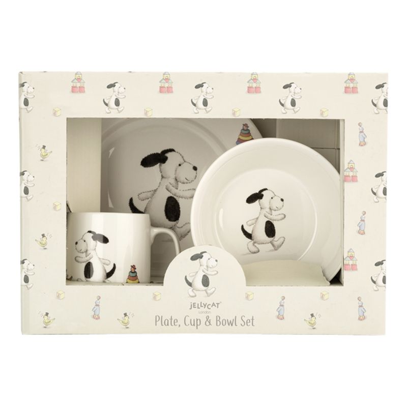 Jellycat Bashful Puppy Plate and Bowl Set review