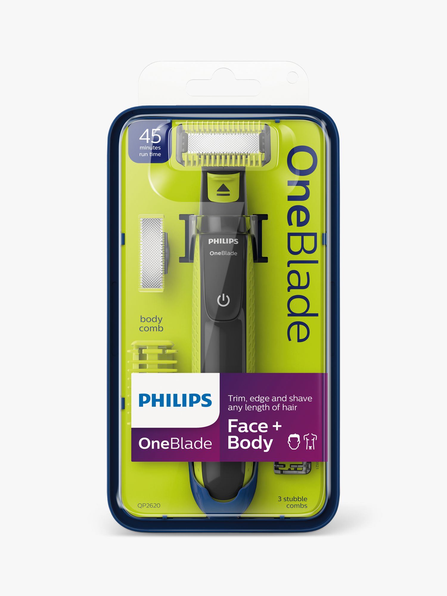 norelco oneblade stubble trimmer