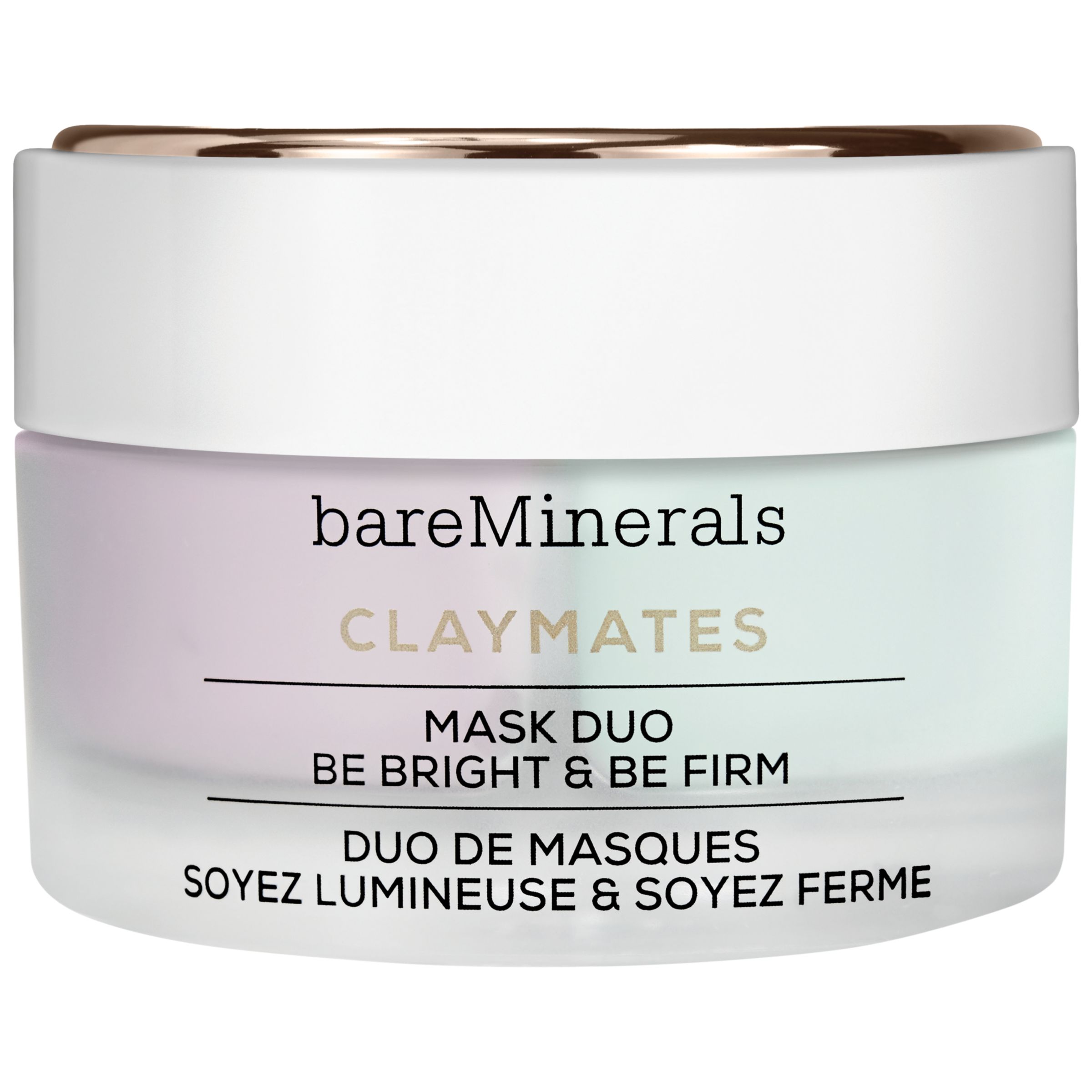 bareMinerals Claymates Mask Duo Be Bright & Be Firm review