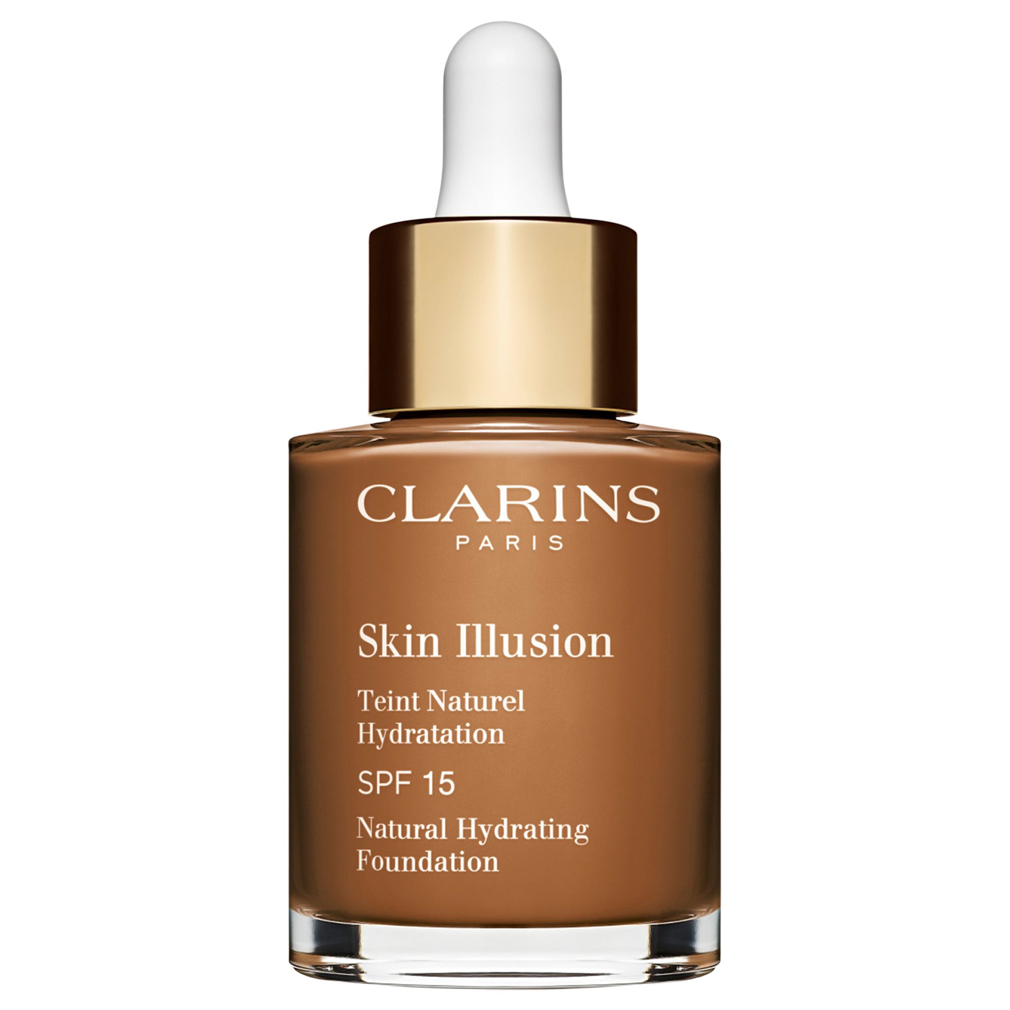 Clarins Skin Illusion Foundation SPF 15, 118.5 Chocolate 1