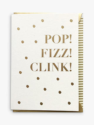 Megan Claire Pop Fizz Clink Card