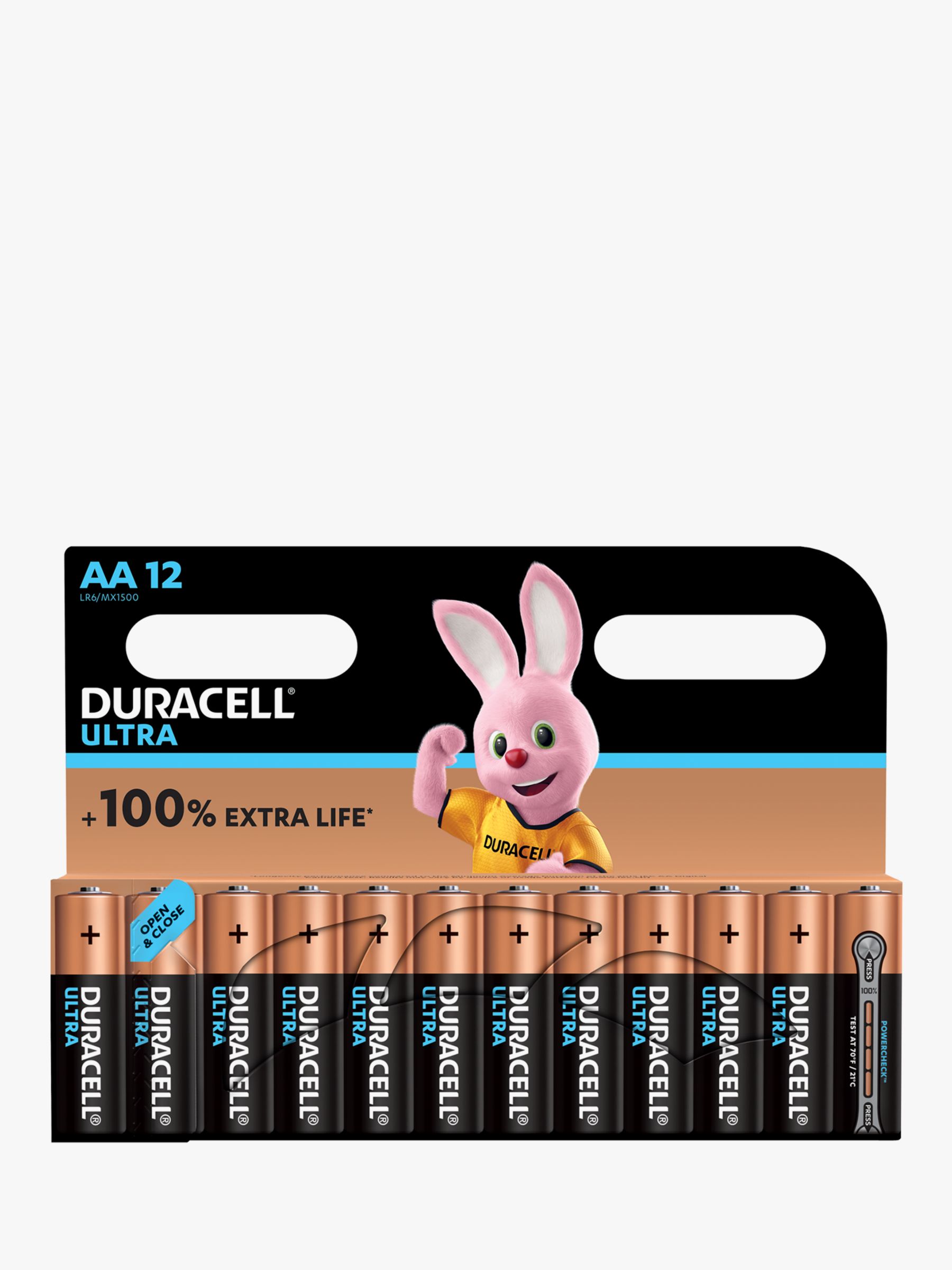 Duracell Duracell Ultra Power 1.5V Alkaline AA Batteries, Pack of 12