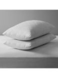 John Lewis ANYDAY Quilted Microfibre Standard Pillow Protector, Pair