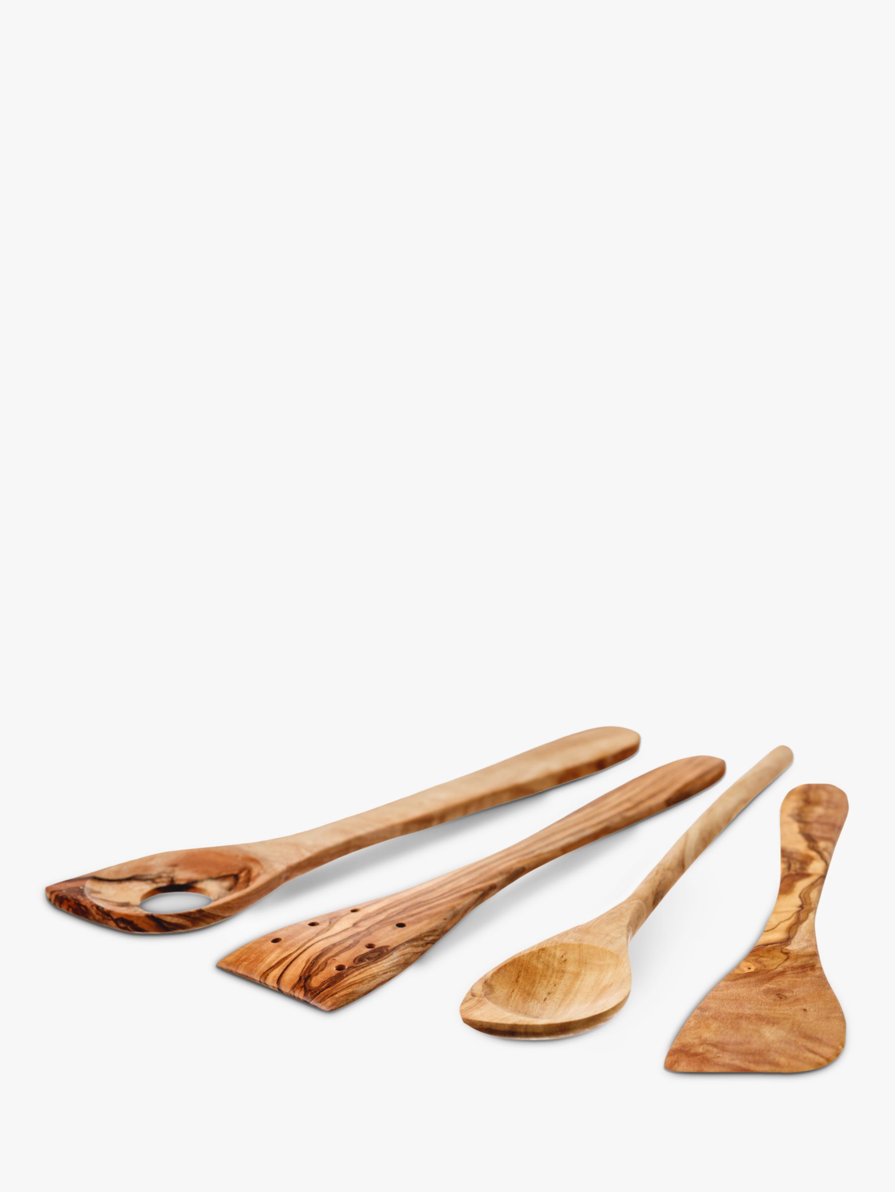 Naturally Med Olive Wood Utensil Set 4 Piece   237598249