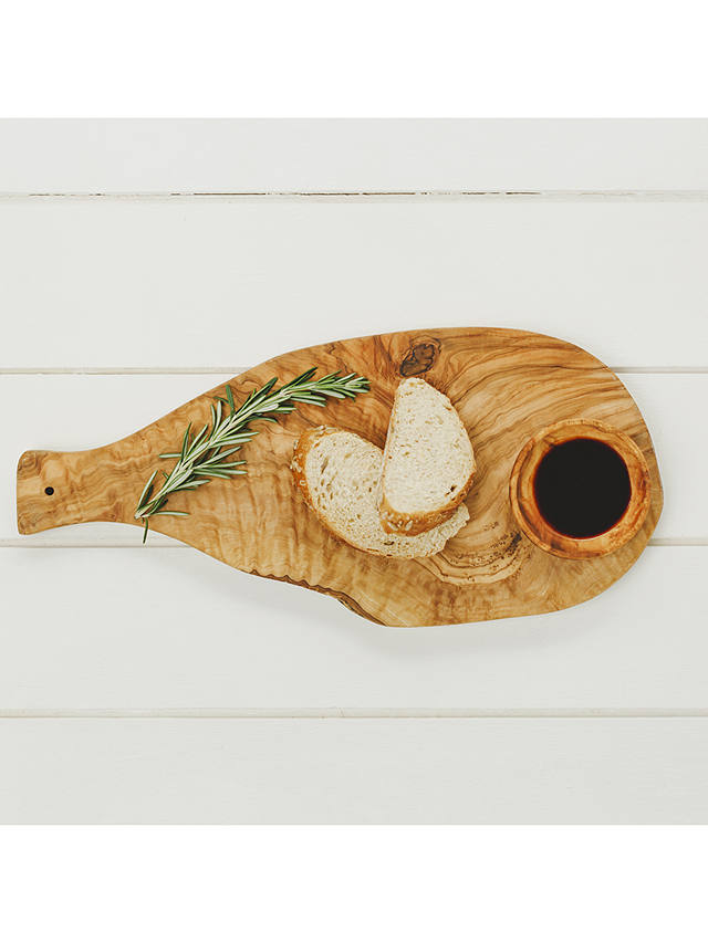 Naturally Med Olive Wood Chopping Board, L42cm