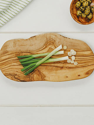Naturally Med Olive Wood Chopping Board, 30cm