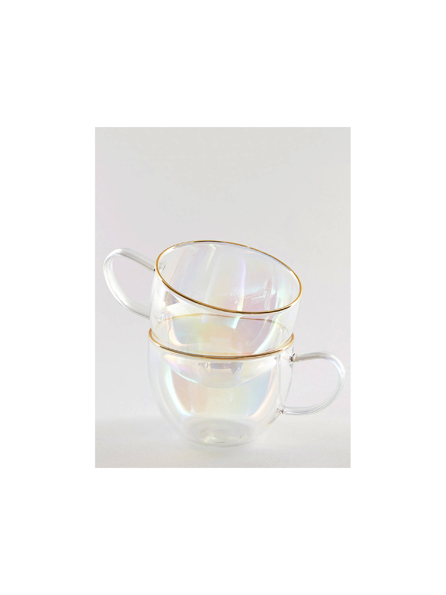 Root7 G Tea Tea Cups Set Of 2 250ml Lustre At John Lewis Partners
