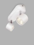 Philips Star LED Double Spotlight, White