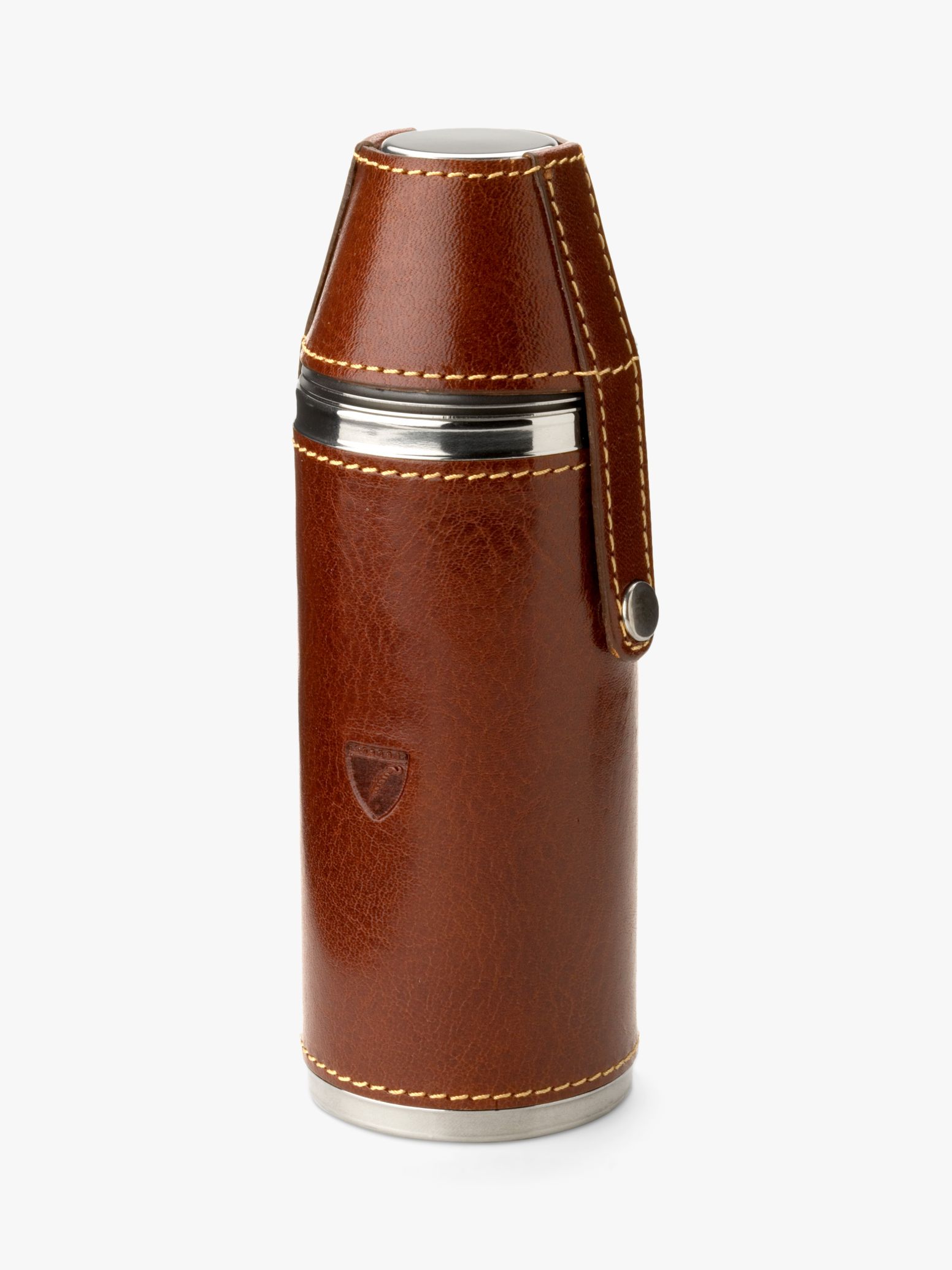 Aspinal of London Hunter 6oz Leather Hip Flask at John Lewis & Partners