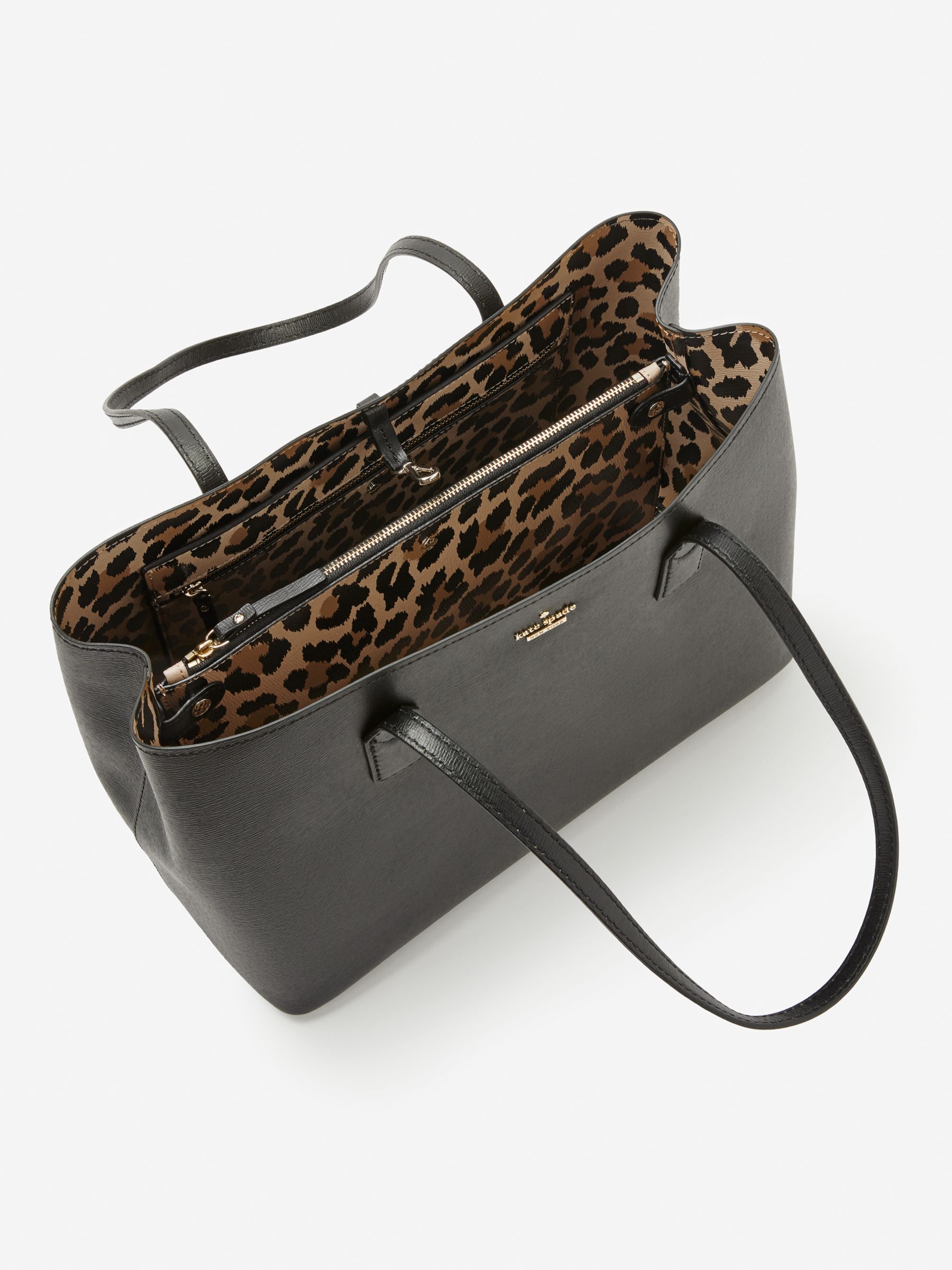 kate spade leopard purse