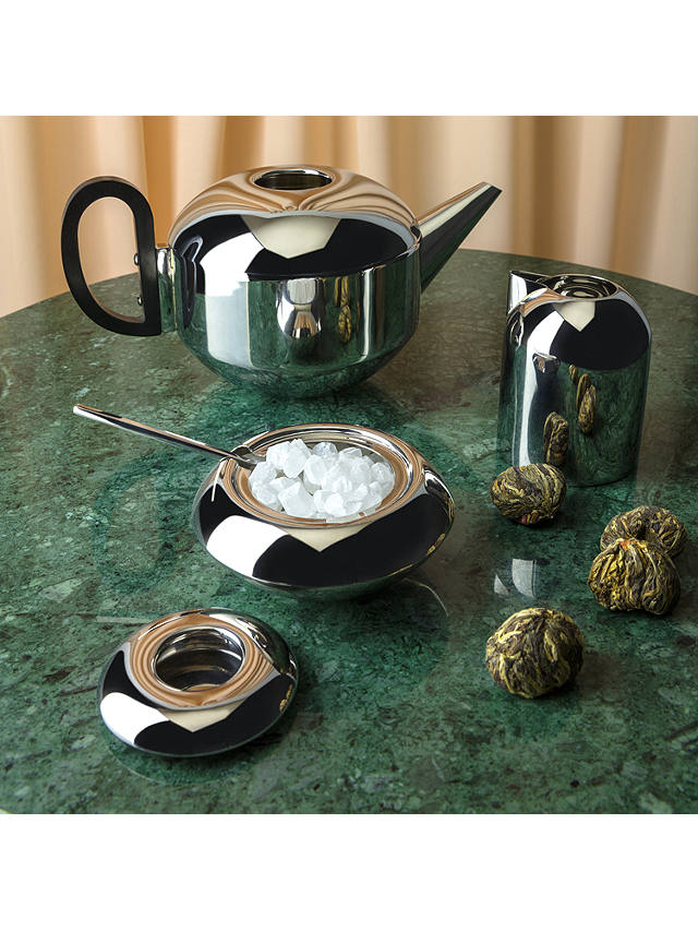 tung Blot logik Tom Dixon Form Tea Set, Stainless Steel