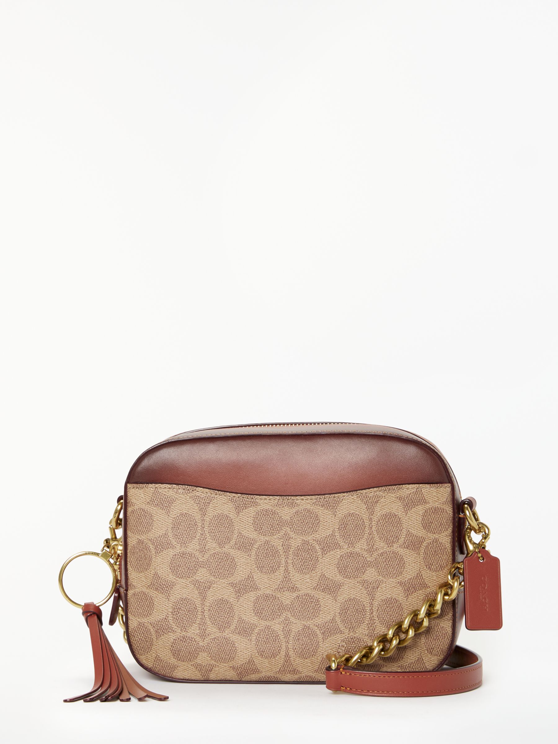 Coach Mini Camera Bag In Signature Canvas With Candy Print | IUCN Water