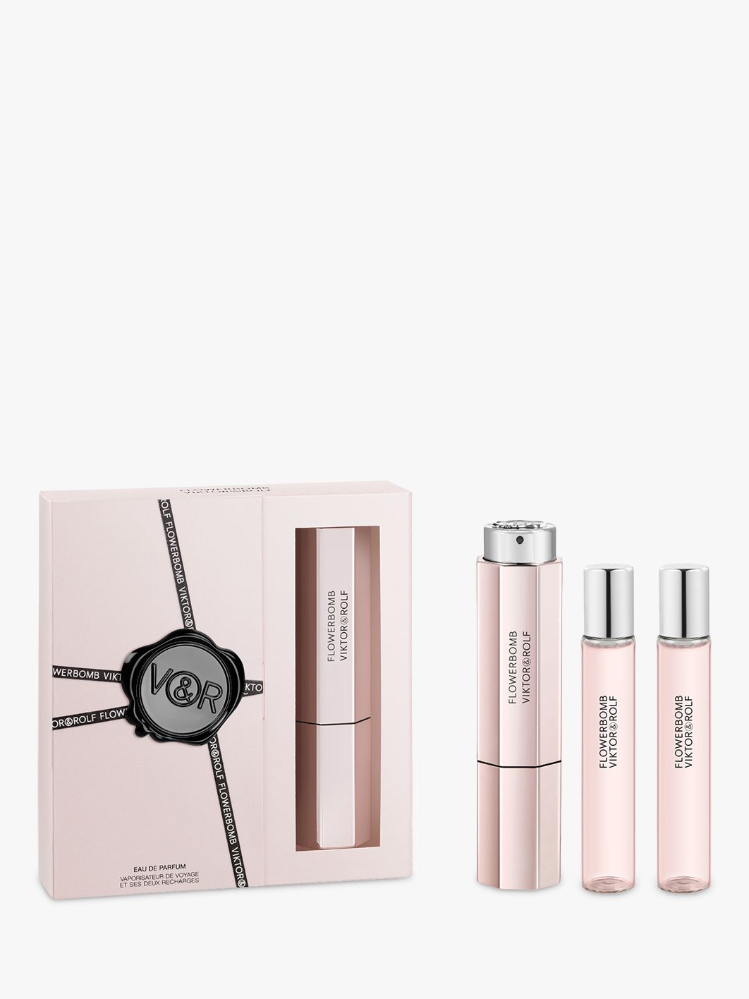 Viktor Rolf Flowerbomb On The Go Eau De Parfum Travel Spray 3 X 18ml At John Lewis Partners