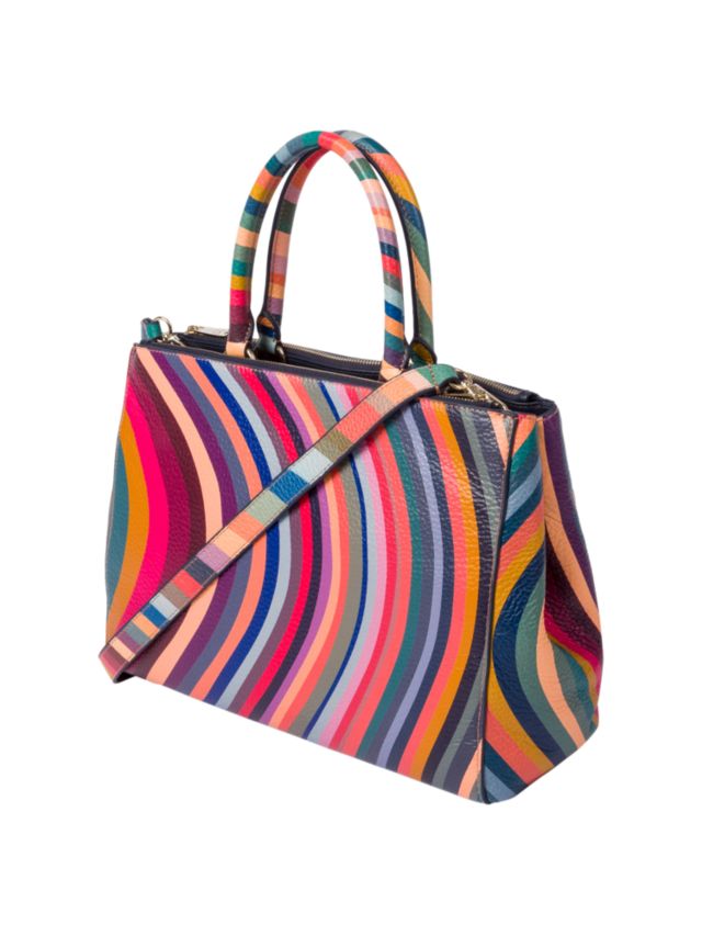 Swirl Pattern Women's Bucket Bag Multi
