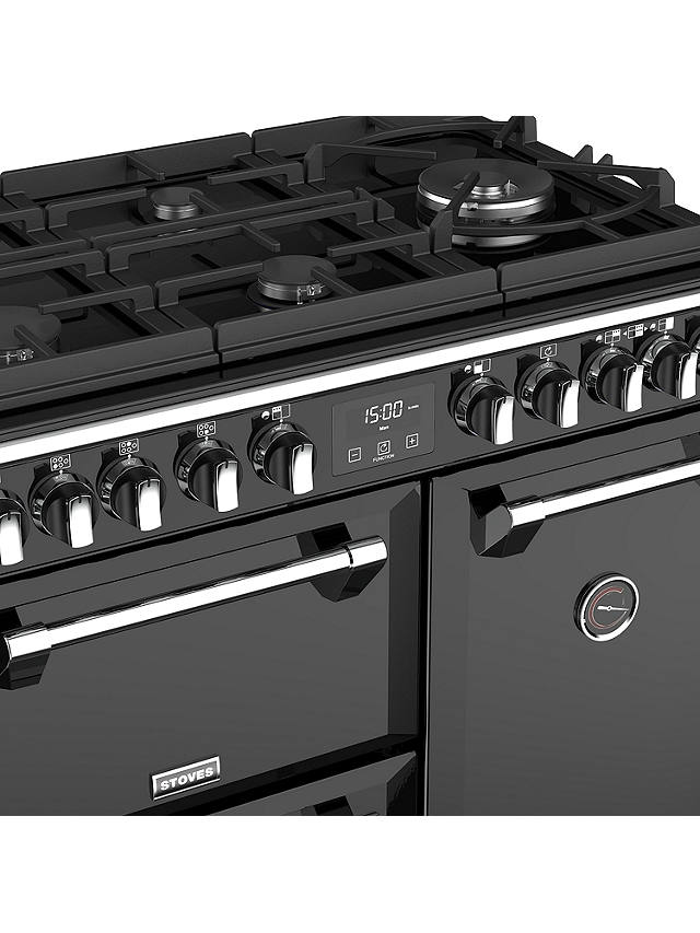 Buy Stoves Richmond Deluxe S900DF Gas Through Glass Dual Fuel Range Cooker Online at johnlewis.com
