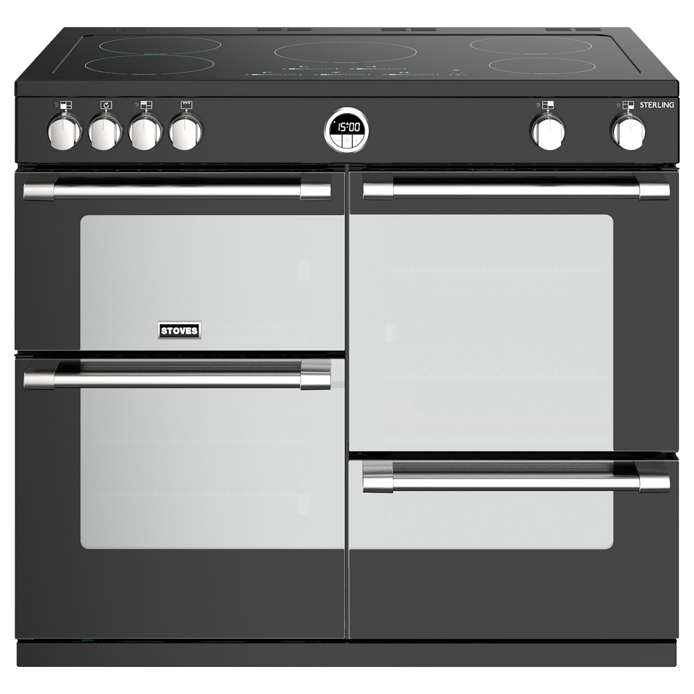 Stoves Sterling S1000Ei Induction Electric Range Cooker, A+ Energy Rating
