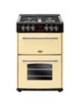 Belling Farmhouse 60DF Dual Fuel Cooker, Energy Rating, Cream