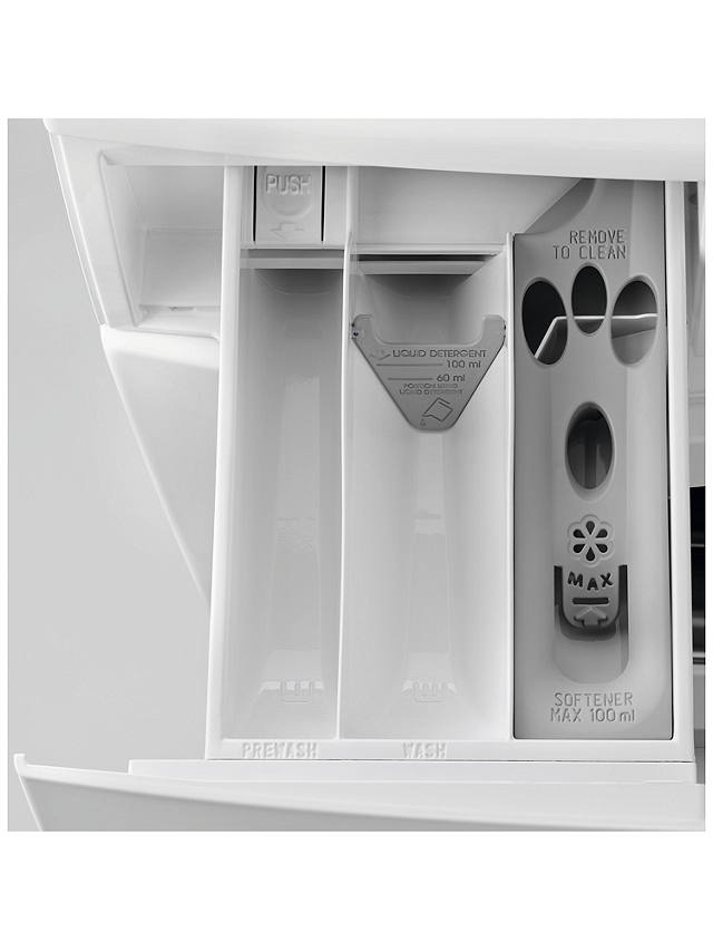 Buy AEG 7000 L7FC8432BI Integrated Washing Machine, 8kg Load, 1400rpm Spin, White Online at johnlewis.com