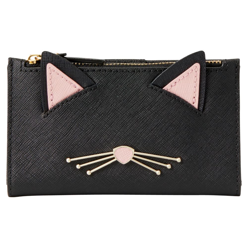 kate spade new york Cat's Meow Mikey Leather Purse, Black
